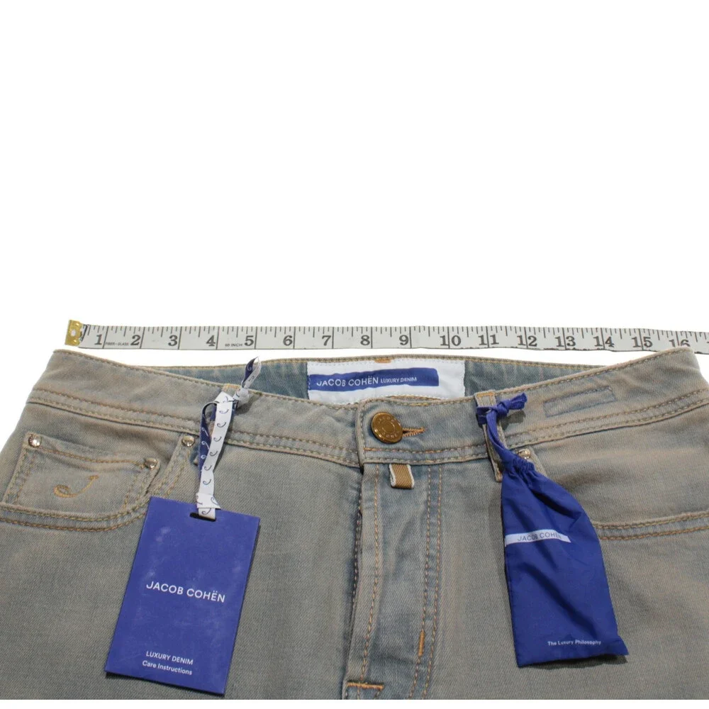 Jacob Cohen NWT 5 Pocket Denim Jeans Size 32 US Bard in Blue Cotton Blend